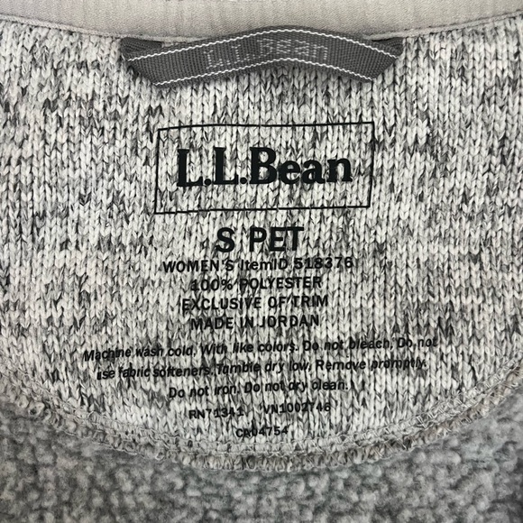 L.L. Bean Sweater Fleece Vest - Picture 4 of 7